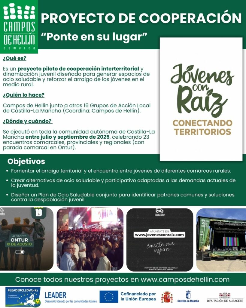 Proyecto de Cooperación – «Jóvenes con Raíz – Conectando Territorios»